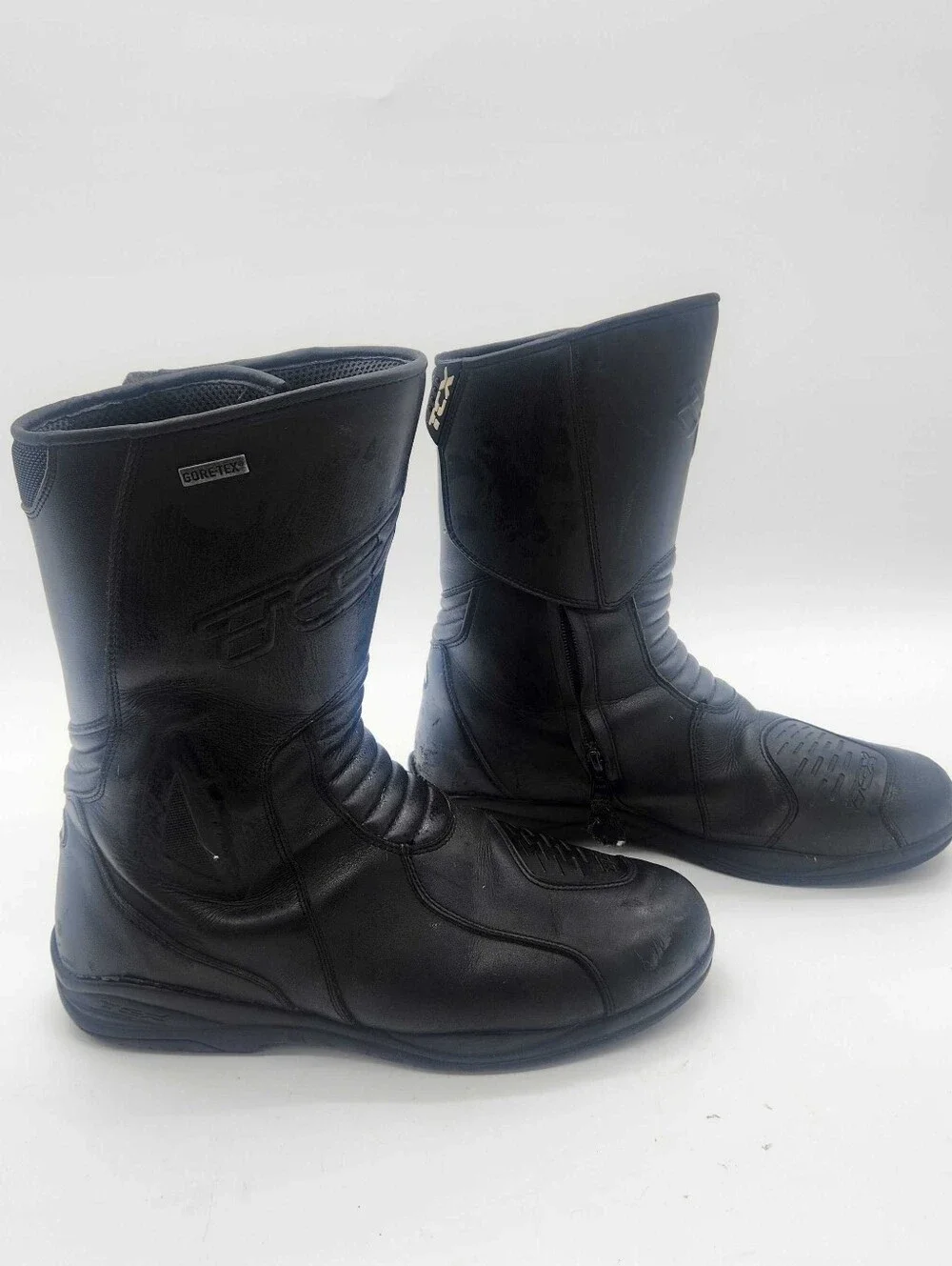 TCX X-Five Plus GTX Gore-Tex Motorcycle Boots Mens 10 EU 44 Black Touring